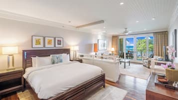 Premium bedding, down comforters, in-room safe, individually decorated