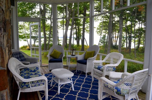 Dramatic Oceanfront House w/ Private Swimming Cove & Dock