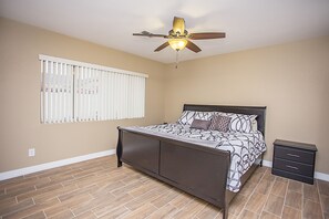 3 bedrooms, iron/ironing board, travel cot, WiFi