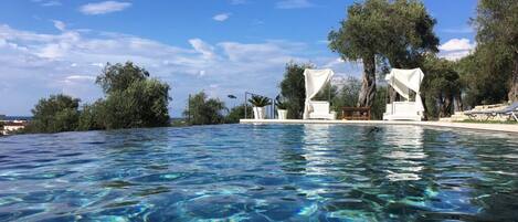 Außenpool, Infinity-Pool