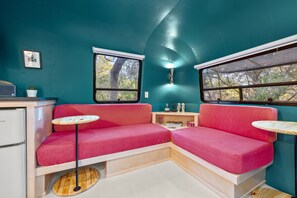 Interior - Super Cute Retro Airstream (Wimberley)