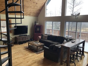 Smart TV, fireplace, video game console, DVD player - Private 4-bedroom chalet with breathtaking views! (Great Valley)