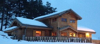 authentic Scandinavian log cabin