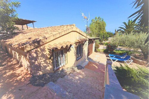 La Cochera, dans le jardin de palmiers, idéal en hiver et en été