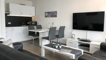 TV, table tennis, books