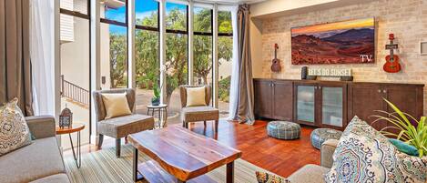 TV, video games, DVD player, books