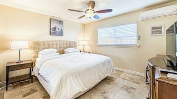 2 bedrooms, iron/ironing board, travel crib, free WiFi