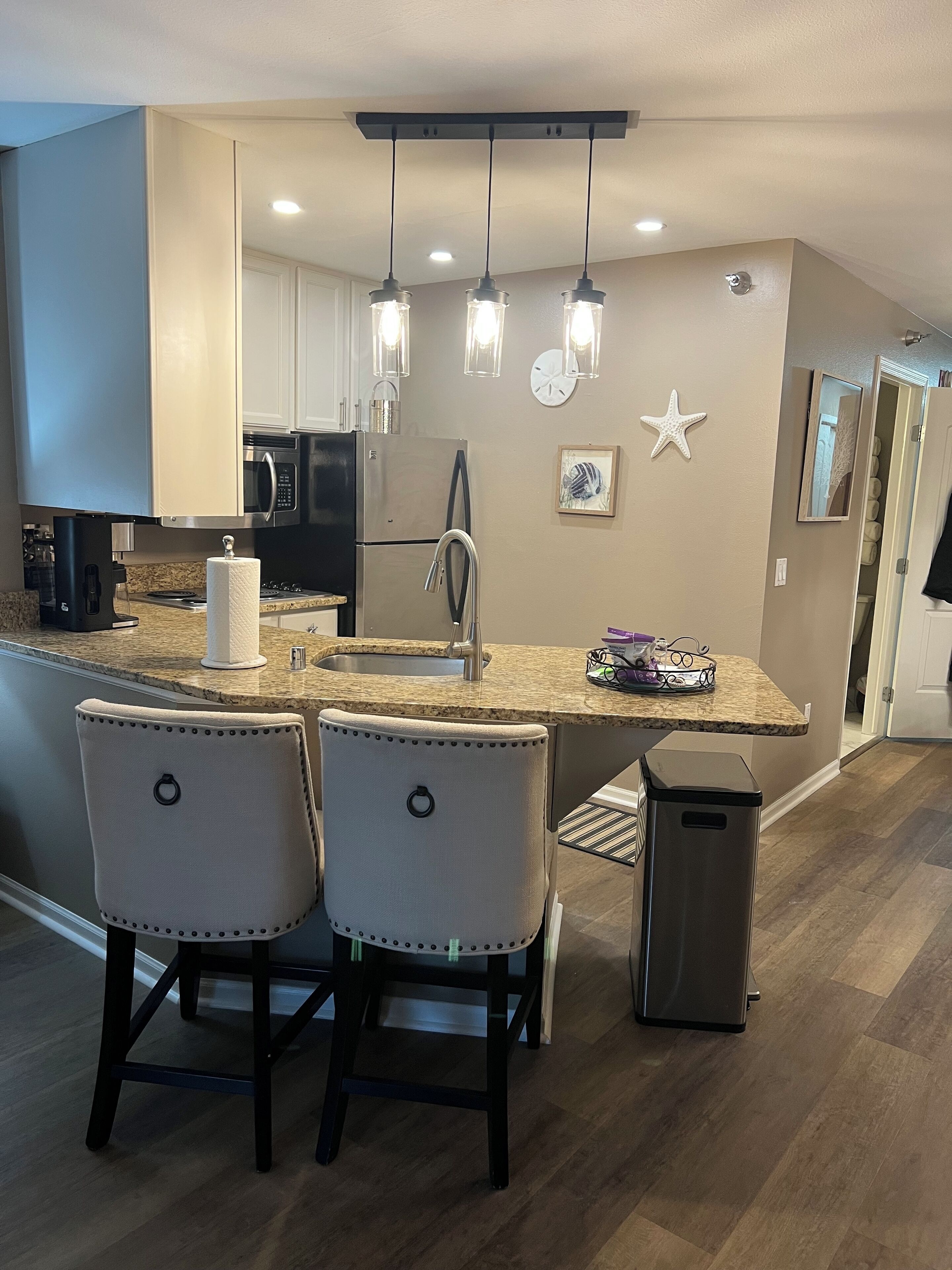 雪櫃、微波爐、爐具、洗碗機