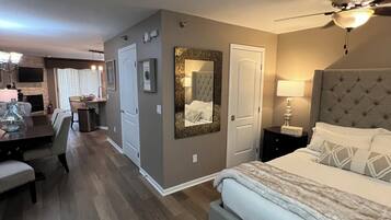 1 chambre, fer et planche à repasser, Wi-Fi gratuit, draps fournis