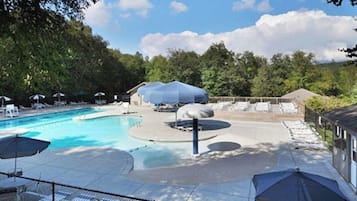 Udendørs pool, opvarmet pool