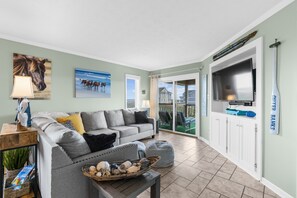 Smart TV, video games, books, music library