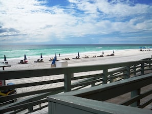 On the beach