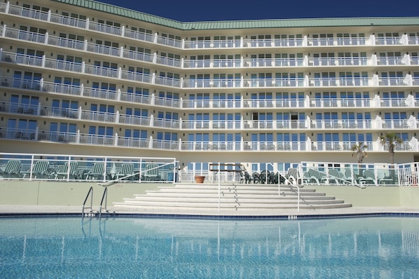 Indoor pool, outdoor pool - Daytona 500 - Oceanfront - Royal Floridian - 2 Bedroom 
Feb 14 - Feb 21 / 2026 (Ormond Beach)