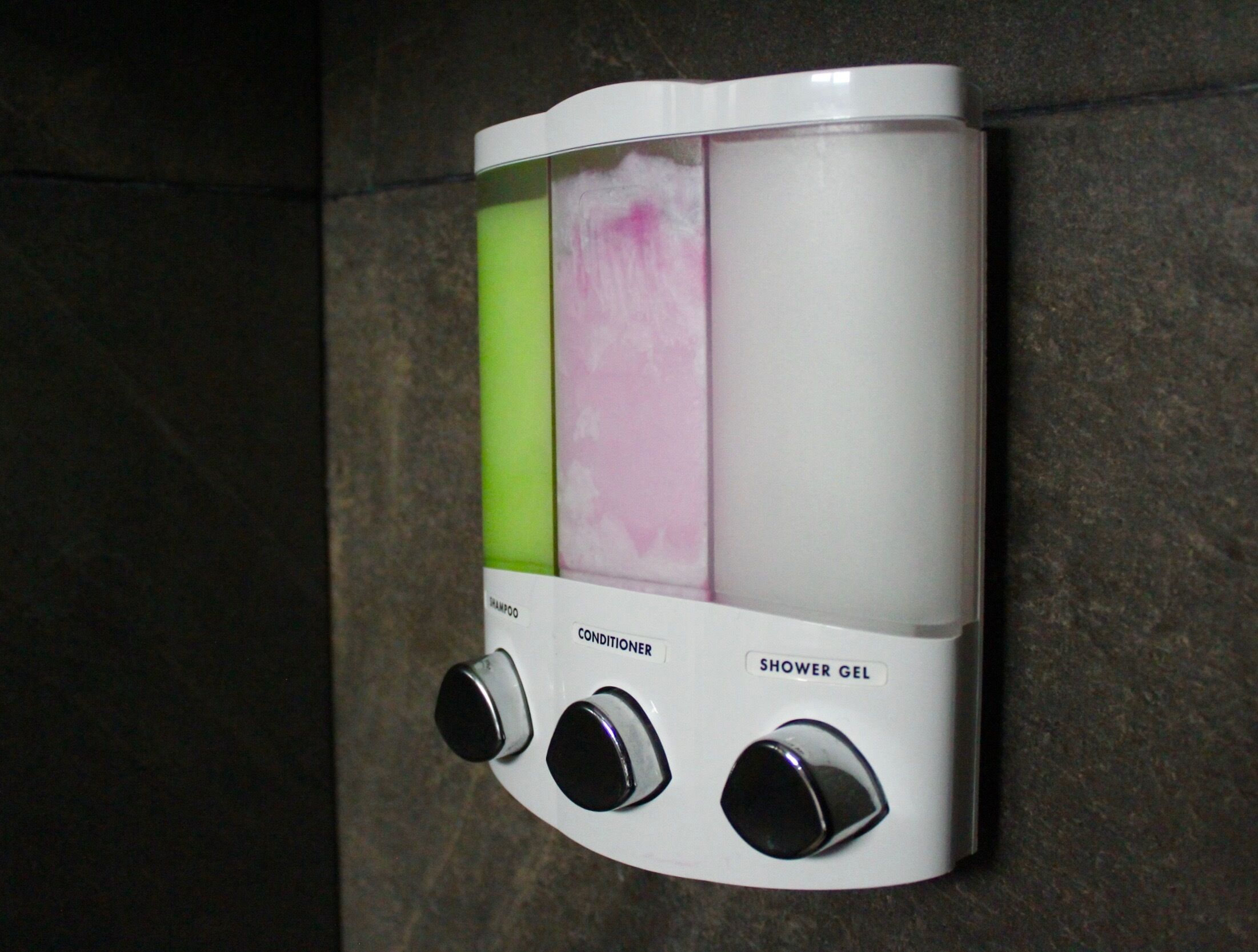 shower, free toiletries, towels