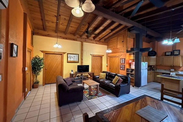 Smart TV, books, stereo