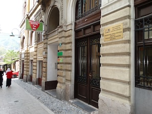 Entrée de l’hébergement