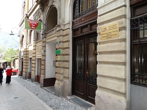 Ingresso della struttura