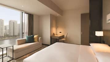 Suite, 1 King Bed with Sofa bed, River View | Premium bedding, minibar, in-room safe, individually decorated