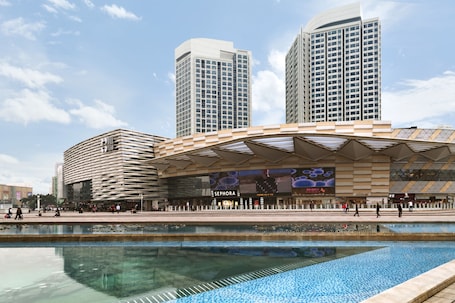 Fachada de la propiedad. Hyatt Place Zhuhai Jinshi