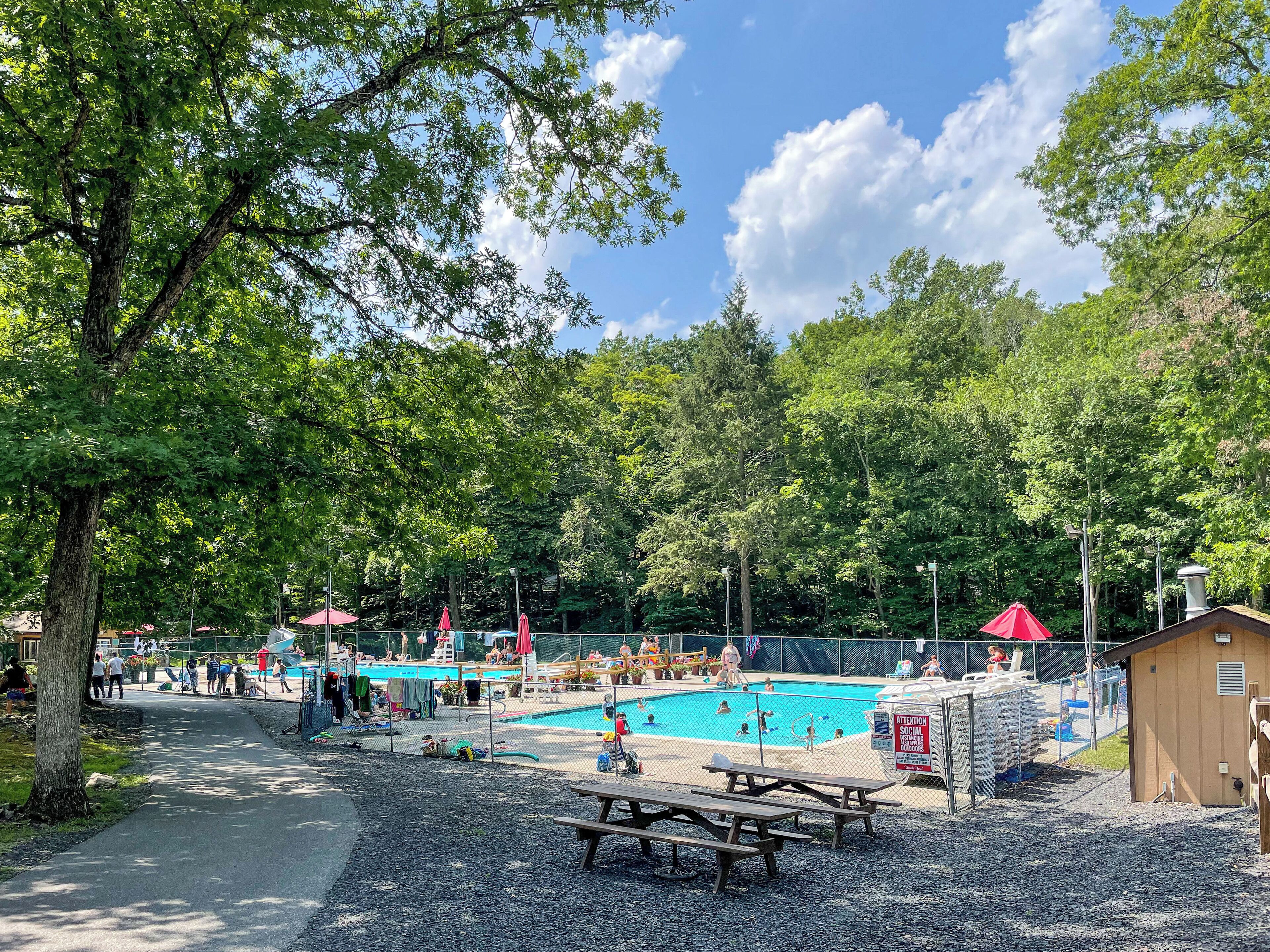 Piscina a l'aire lliure 