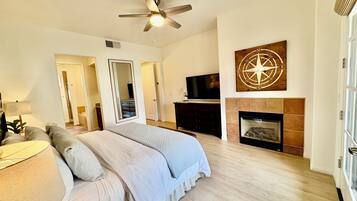 3 多间卧室、熨斗/熨衣板、免费 WiFi、床单