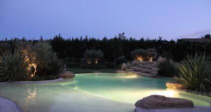 Provenzalisches Landhaus mit beheiztem Freiformpool