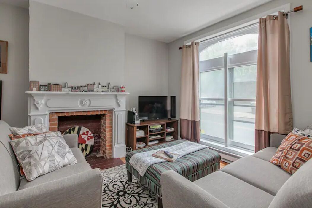 TV connectée, cheminée