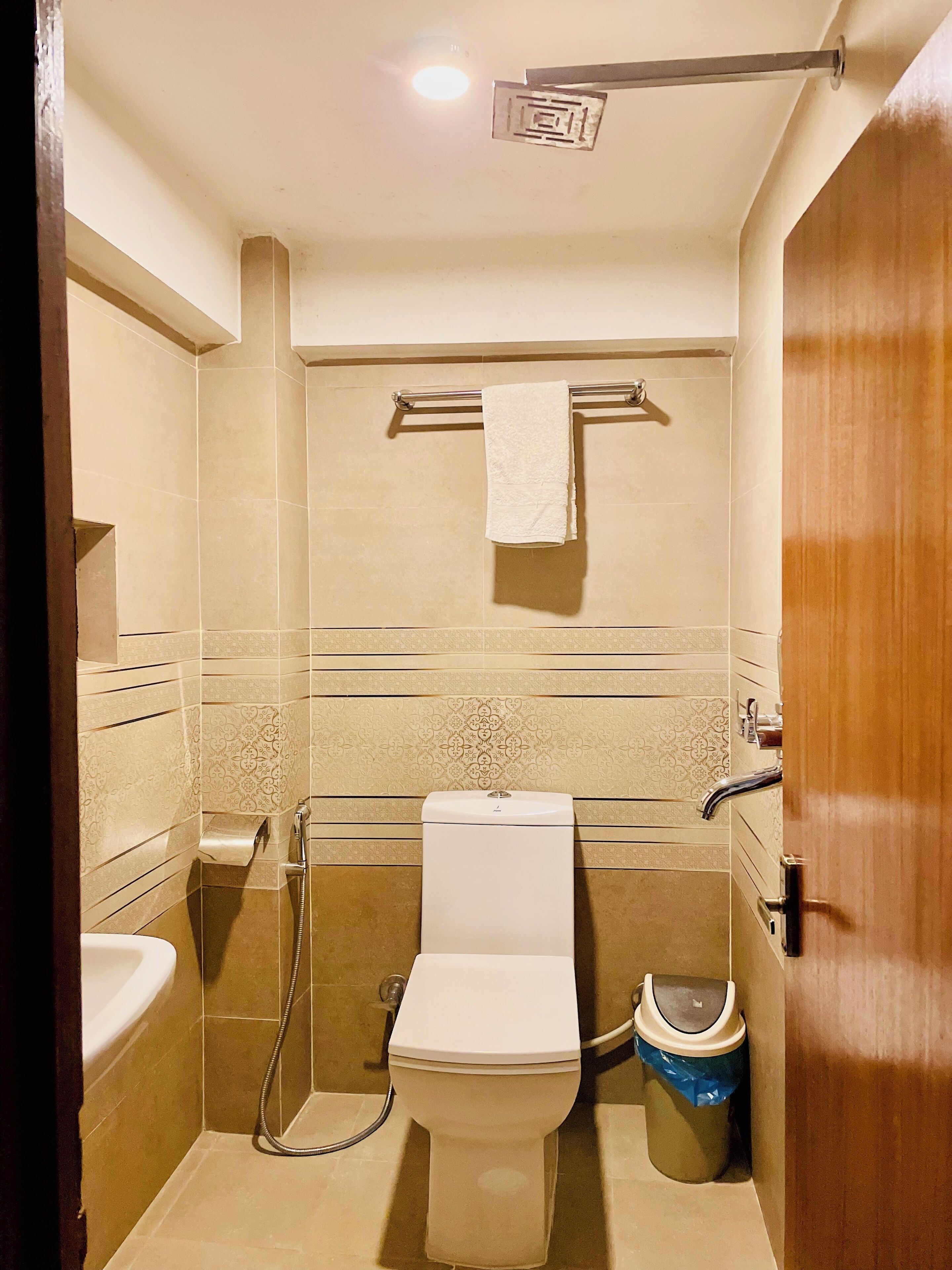 shower, free toiletries, hair dryer, bathrobes