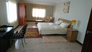 公寓, 1 間臥室 | 書桌、熨斗/熨衣板、免費無線上網