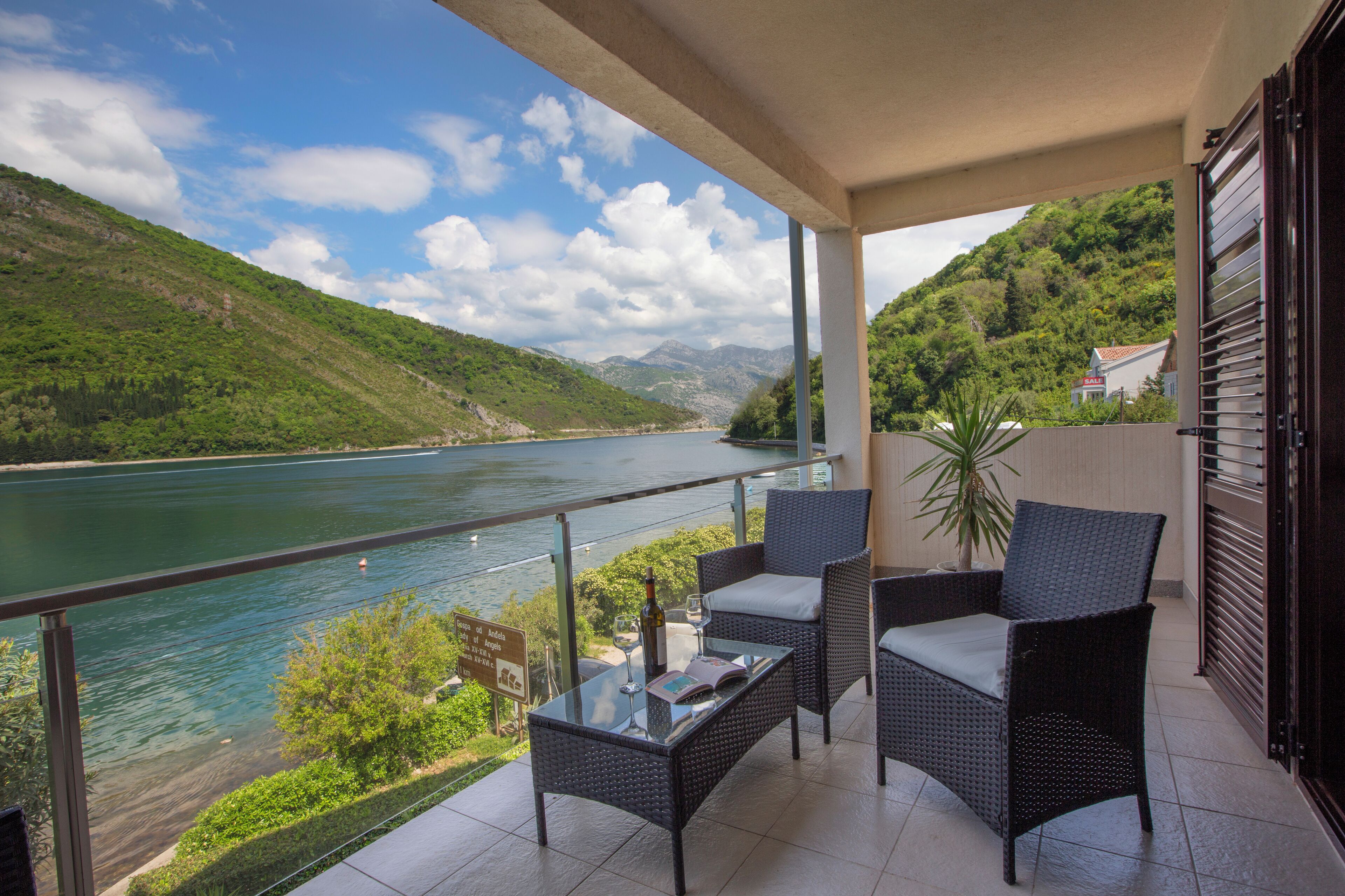Appartement, balcon, vue mer (1 Bedroom, 4 adults) | Vue depuis le balcon