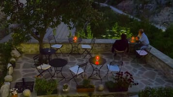 Front of property – evening/night