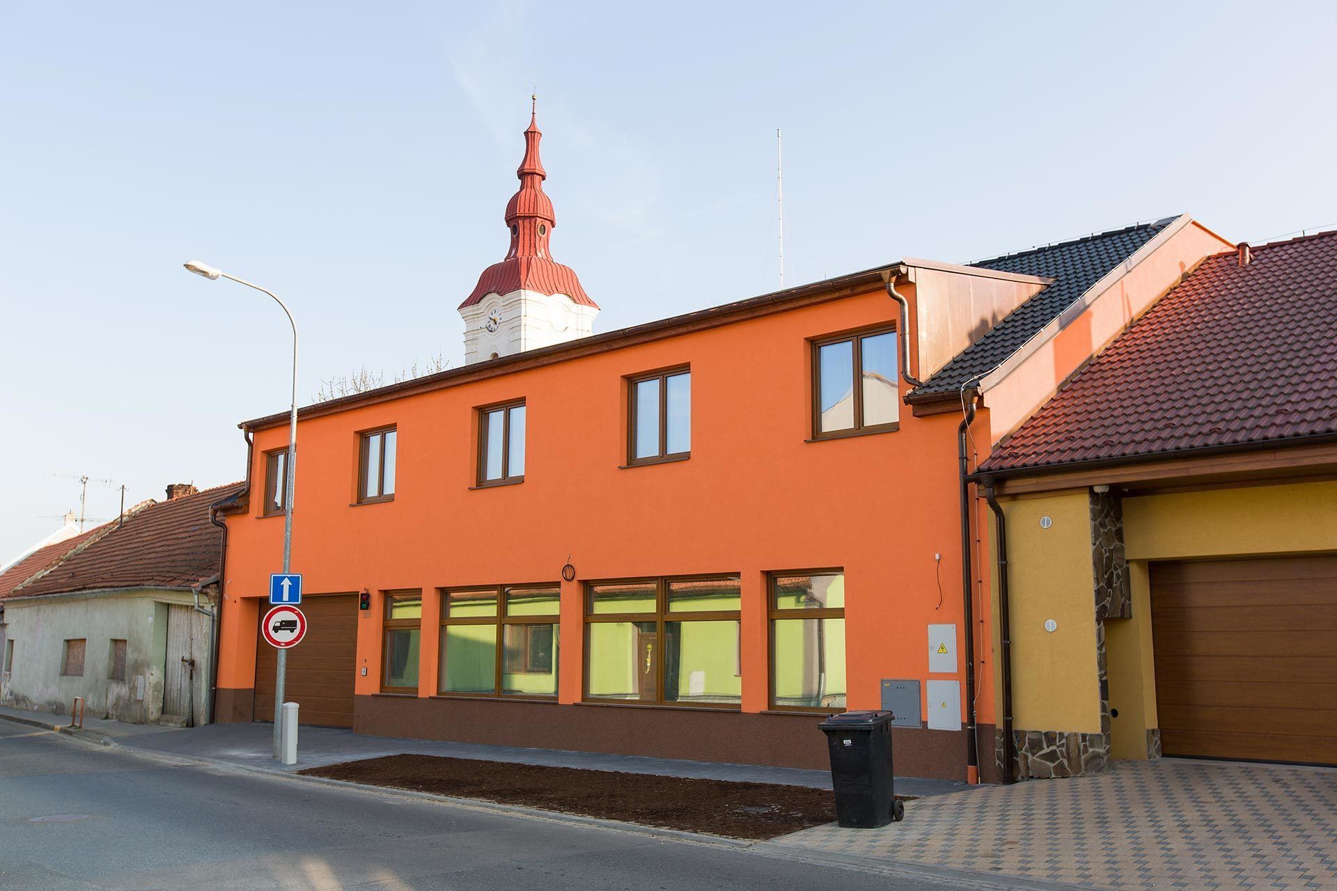 Fassade der Unterkunft