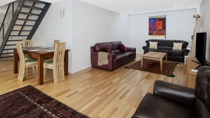 Byhus - 3 soveværelser | Opholdsområde