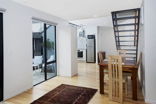 Charming Inner City Holiday Home | Living area
