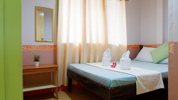 Desk, iron/ironing board, free WiFi, bed sheets