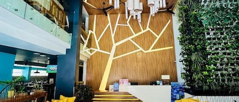 Zona de estar del vestíbulo