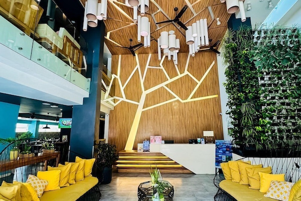 Zona de estar del vestíbulo