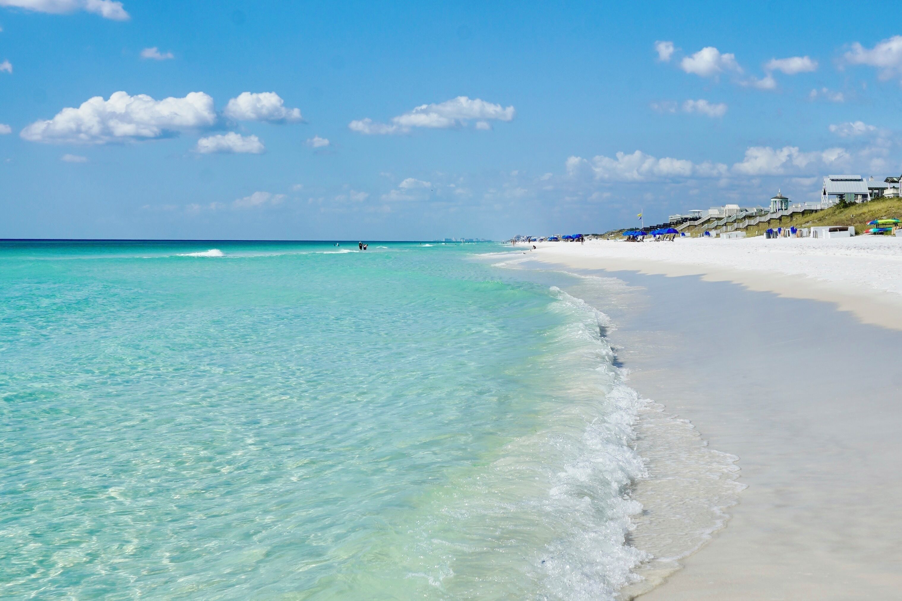 Beach nearby, beach towels