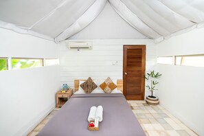 Barraca tradicional | Wi-Fi de cortesia, roupa de cama