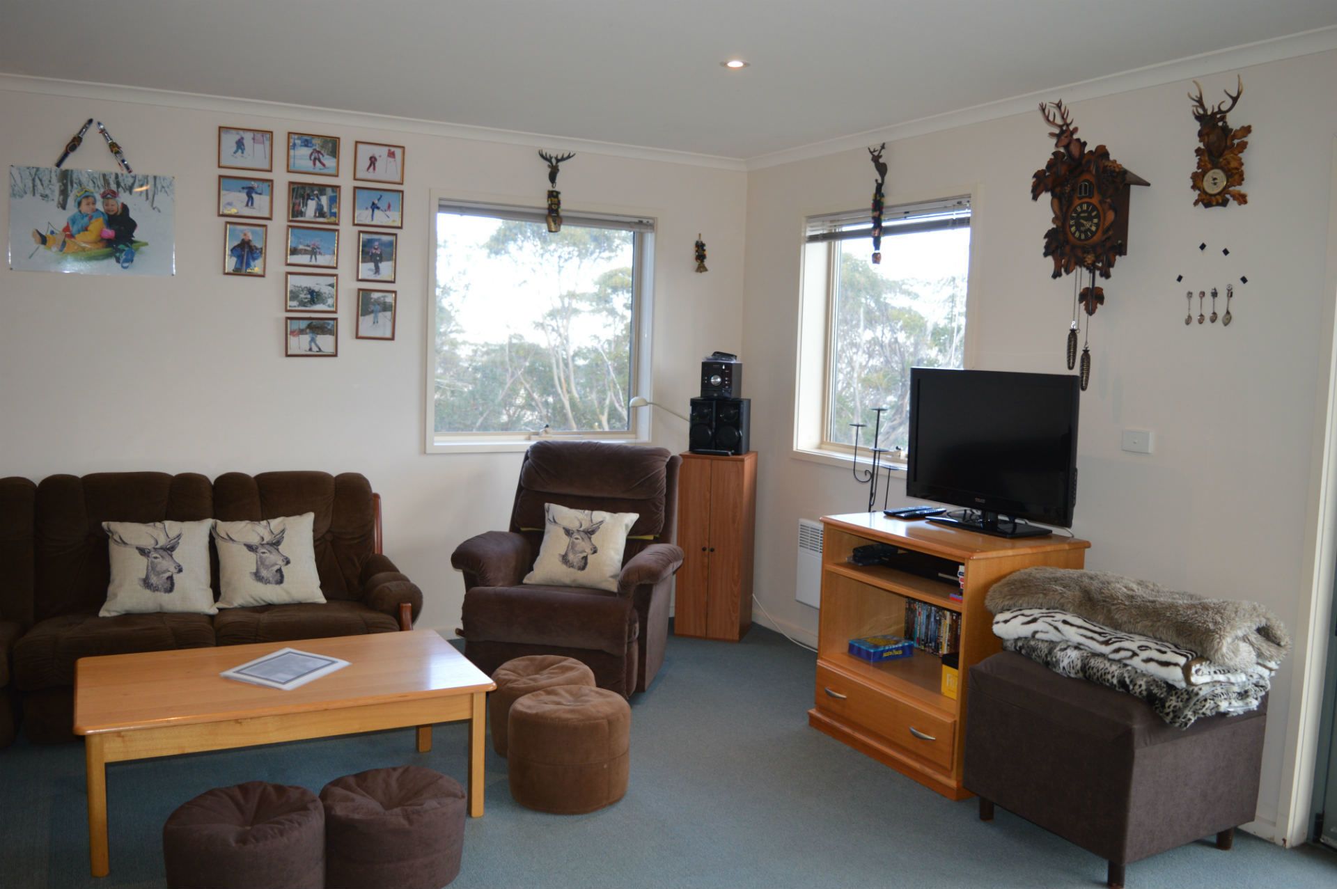 Apartment, 3 Bedrooms | Living area | Flat-screen TV