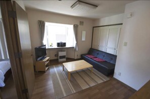 Living room | Flat-screen TV, Netflix, iPod dock