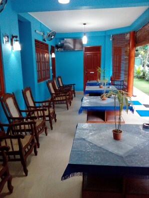 Sala de estar en el lobby