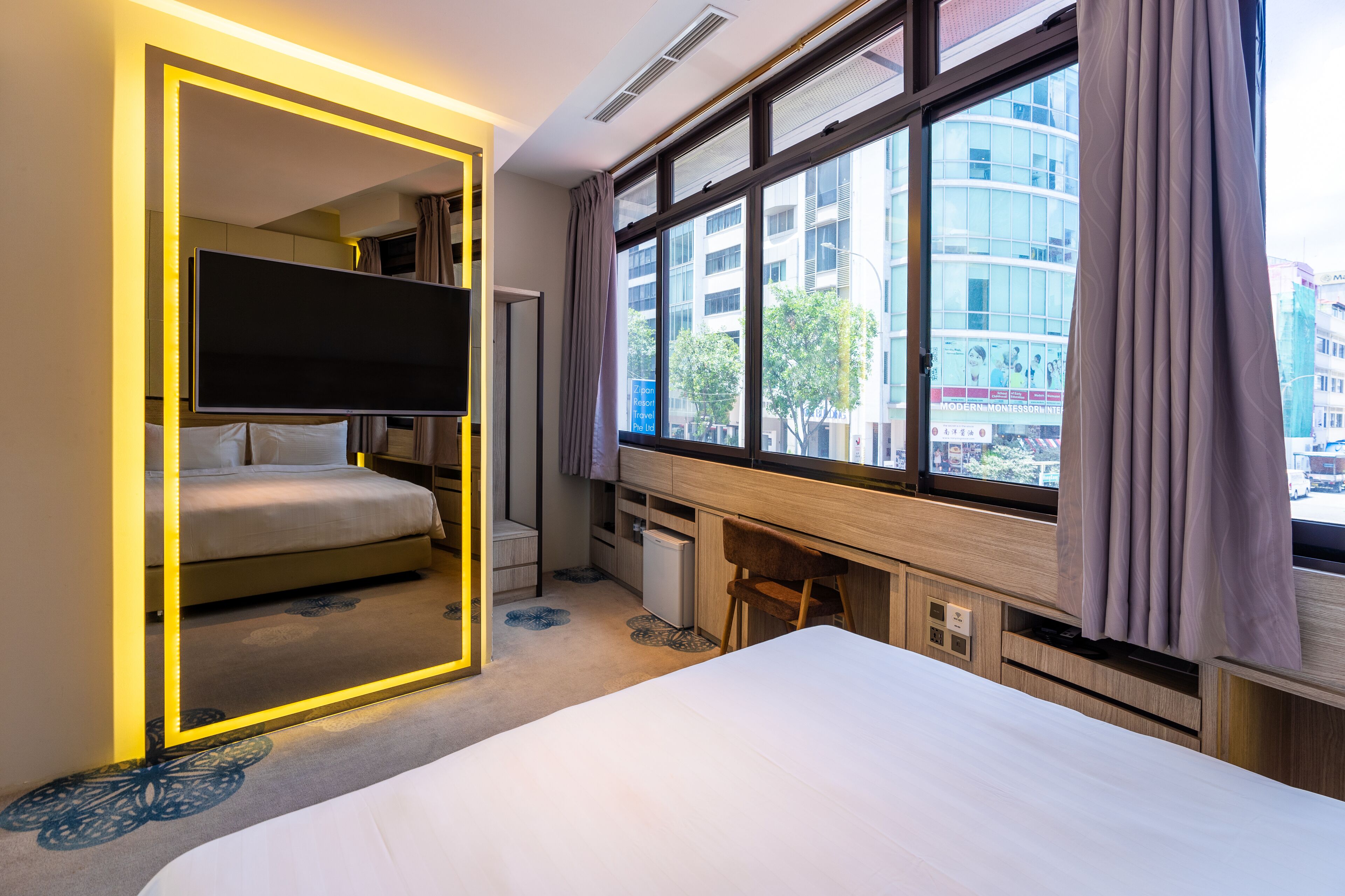 deluxe double room, city view | city view