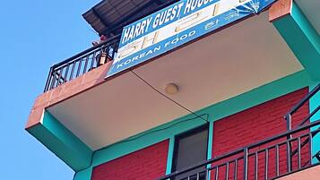 Façade de l’hébergement