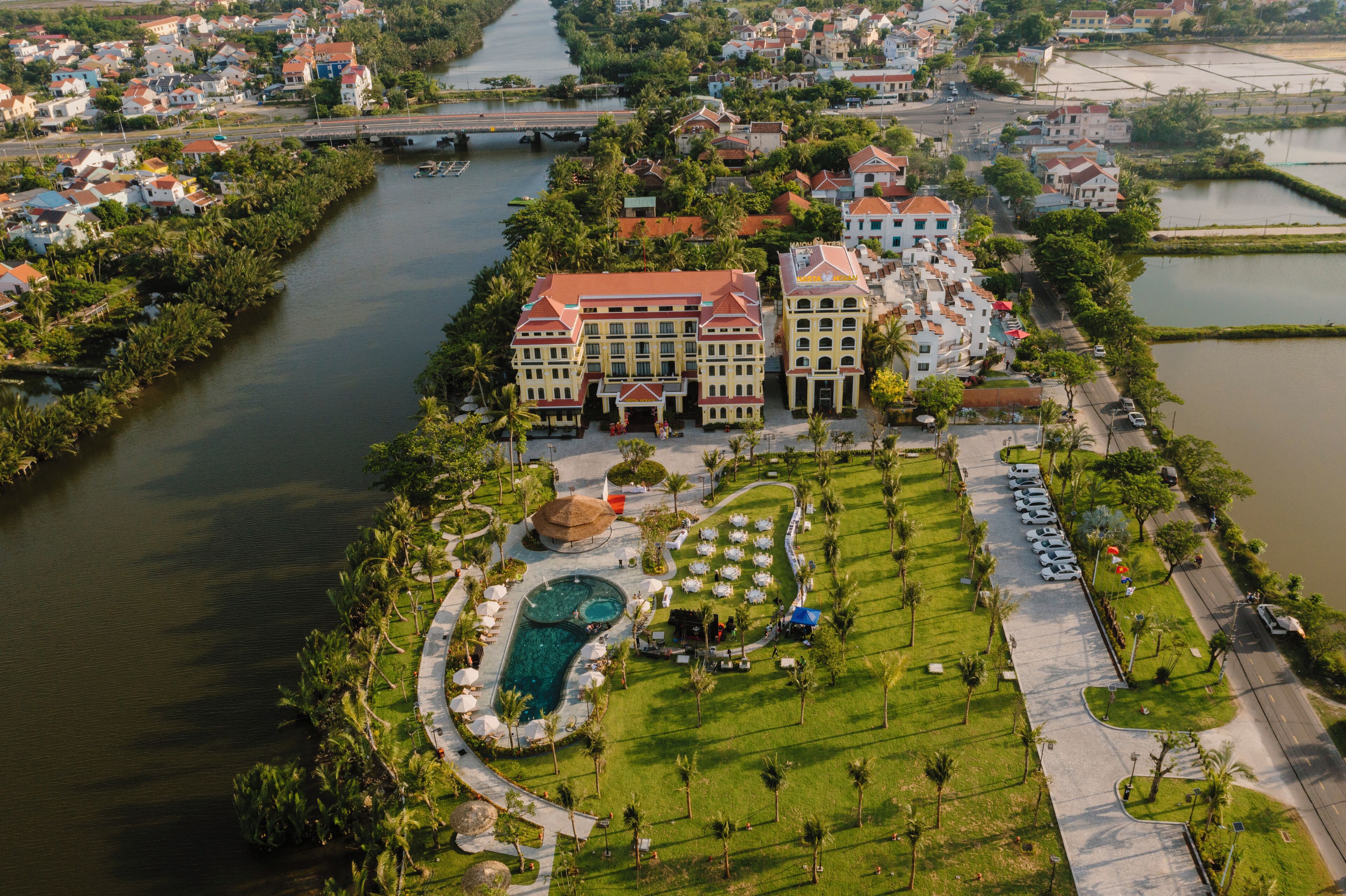 premier double or twin room, balcony, river view | view from room