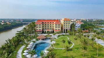 Overnatningsstedets facade