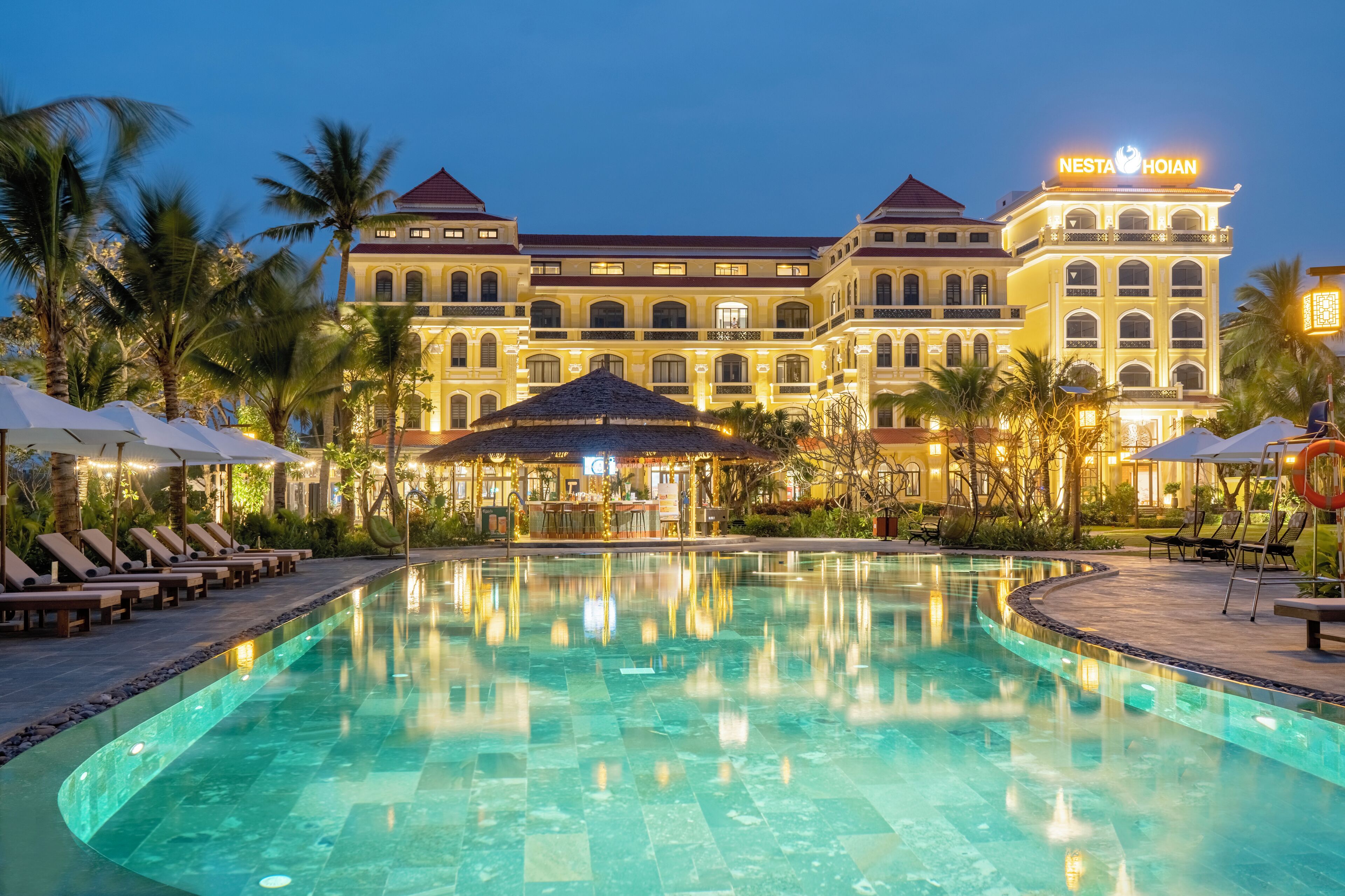 Façade de l’hébergement