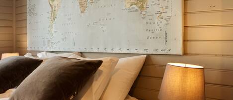 Chambre Double ou avec lits jumeaux | 6 chambres, draps en coton égyptien, literie de qualité supérieure