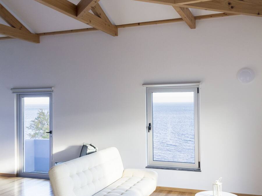 Superior Apartment, 1 Bedroom, Ocean View | Living area | Flat-screen TV