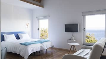 Superior appartement, 1 slaapkamer, uitzicht op oceaan | 7 slaapkamers, een kluis op de kamer, individueel gemeubileerd